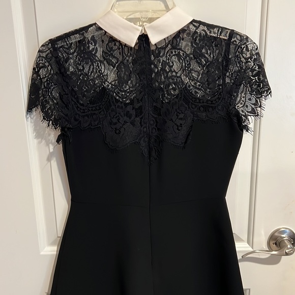 MaisonJules dress from Macys with sheer lace top , size Small great condition. - Picture 2 of 3